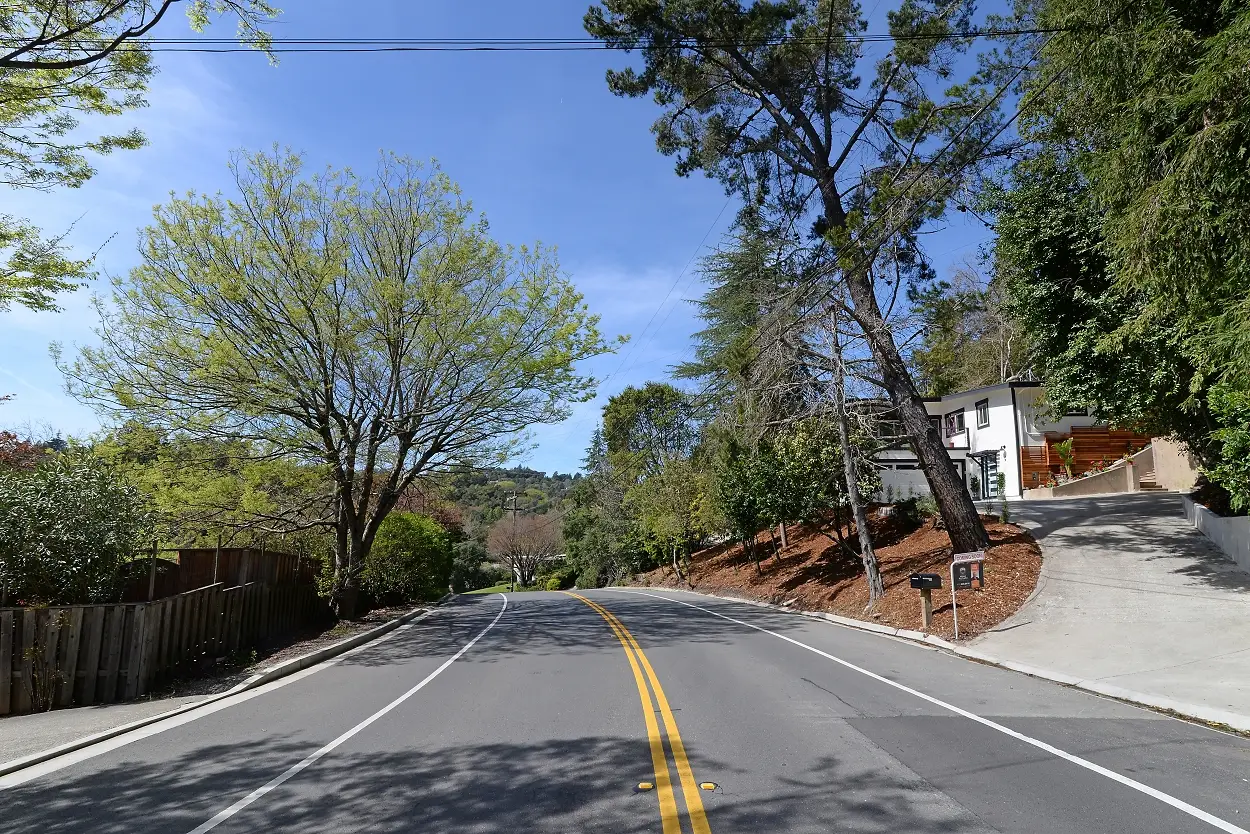 Exterior side view at the Ivy Project