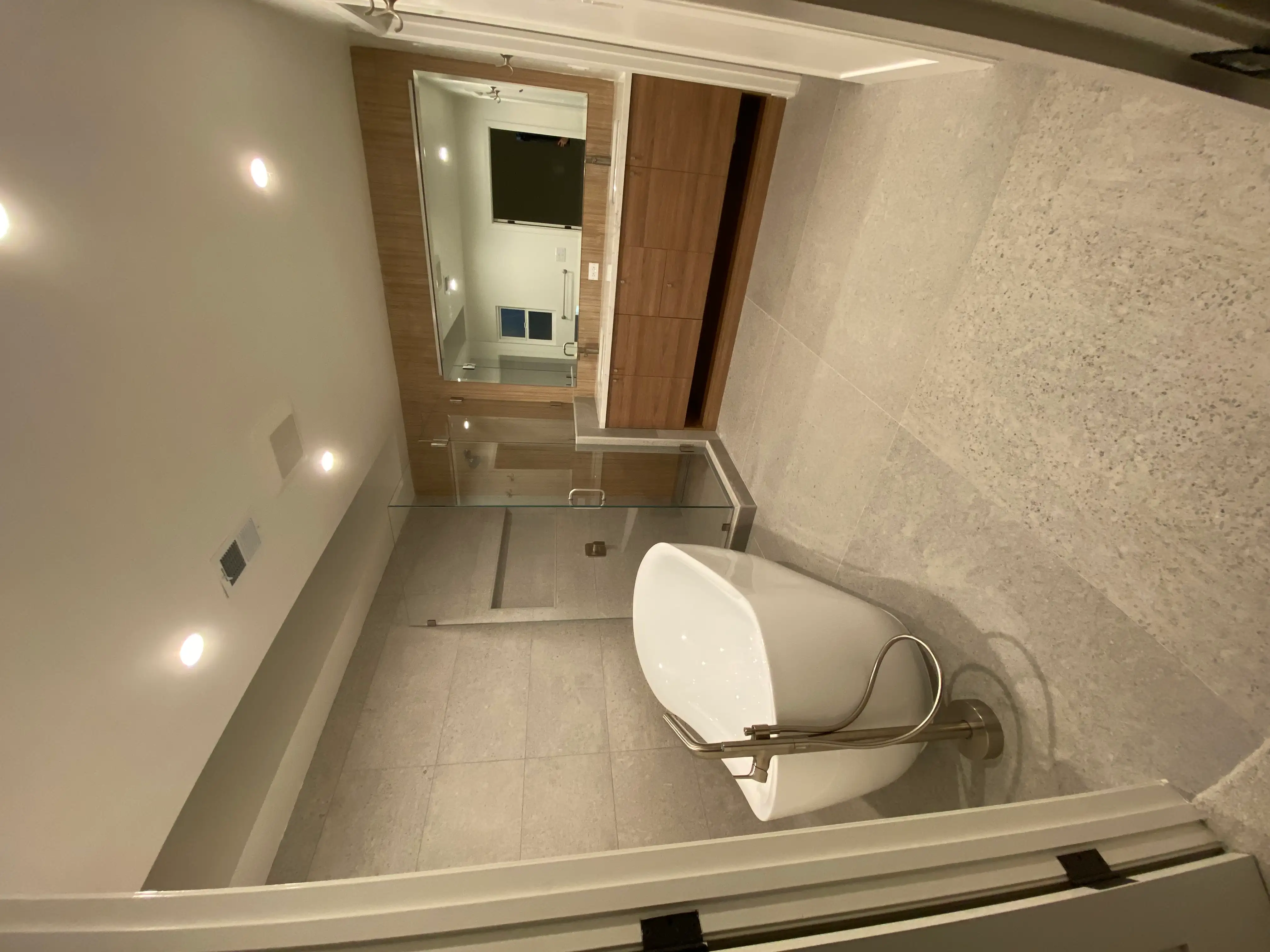 Primary bathroom remodel at the Aberdeen project