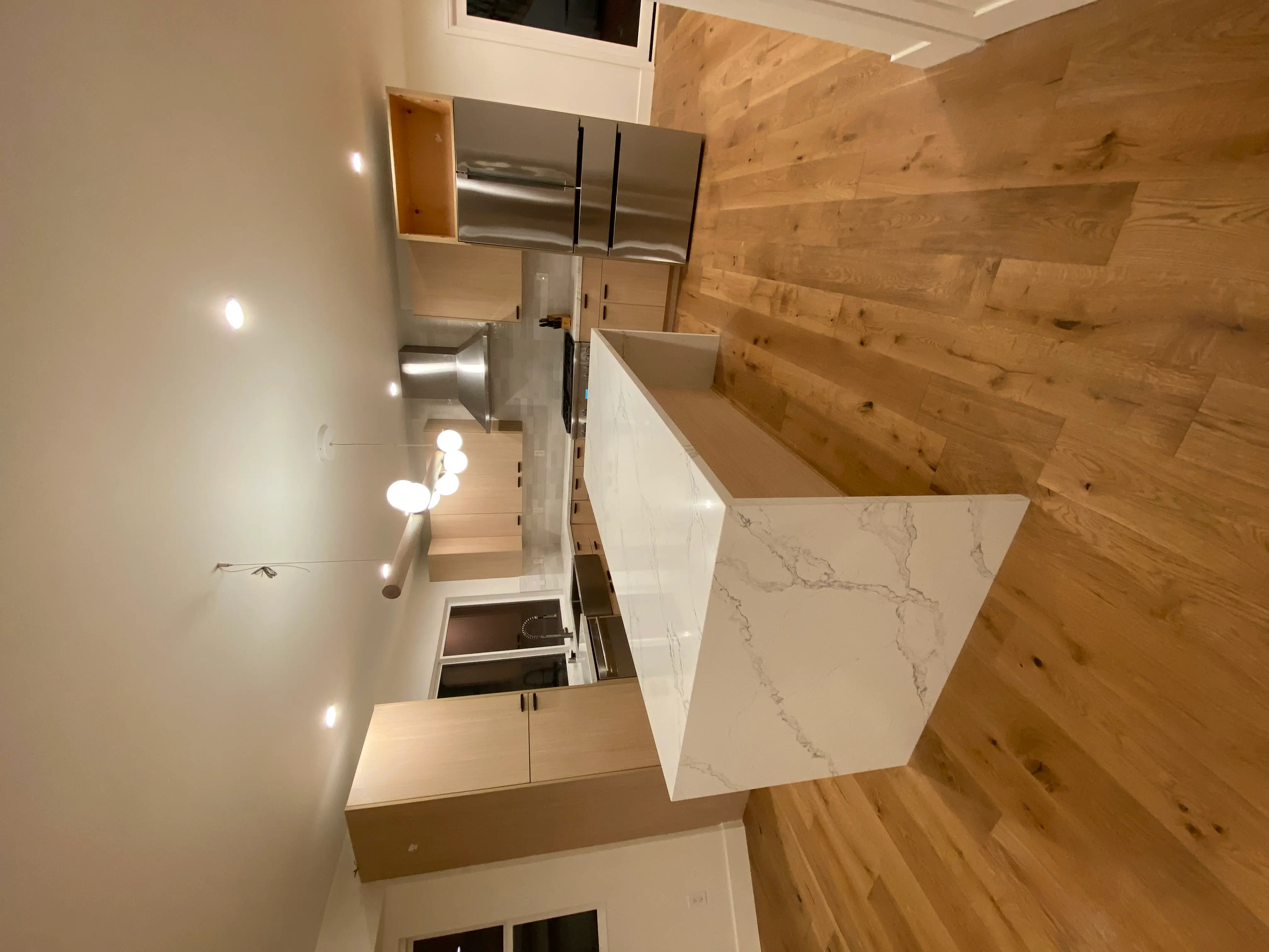 Kitchen update at the Aberdeen project