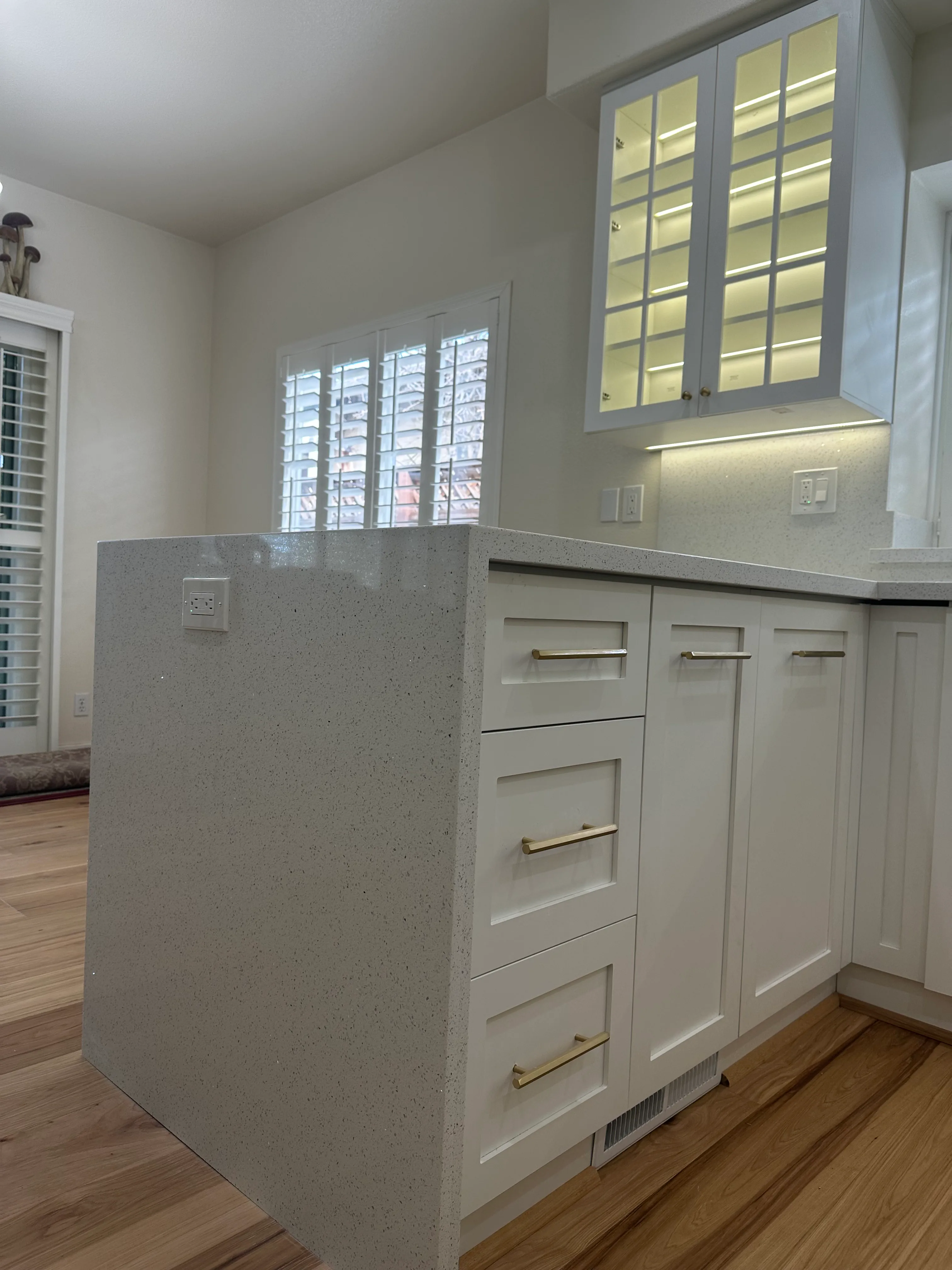 Open layout kitchen view at Angelica Way