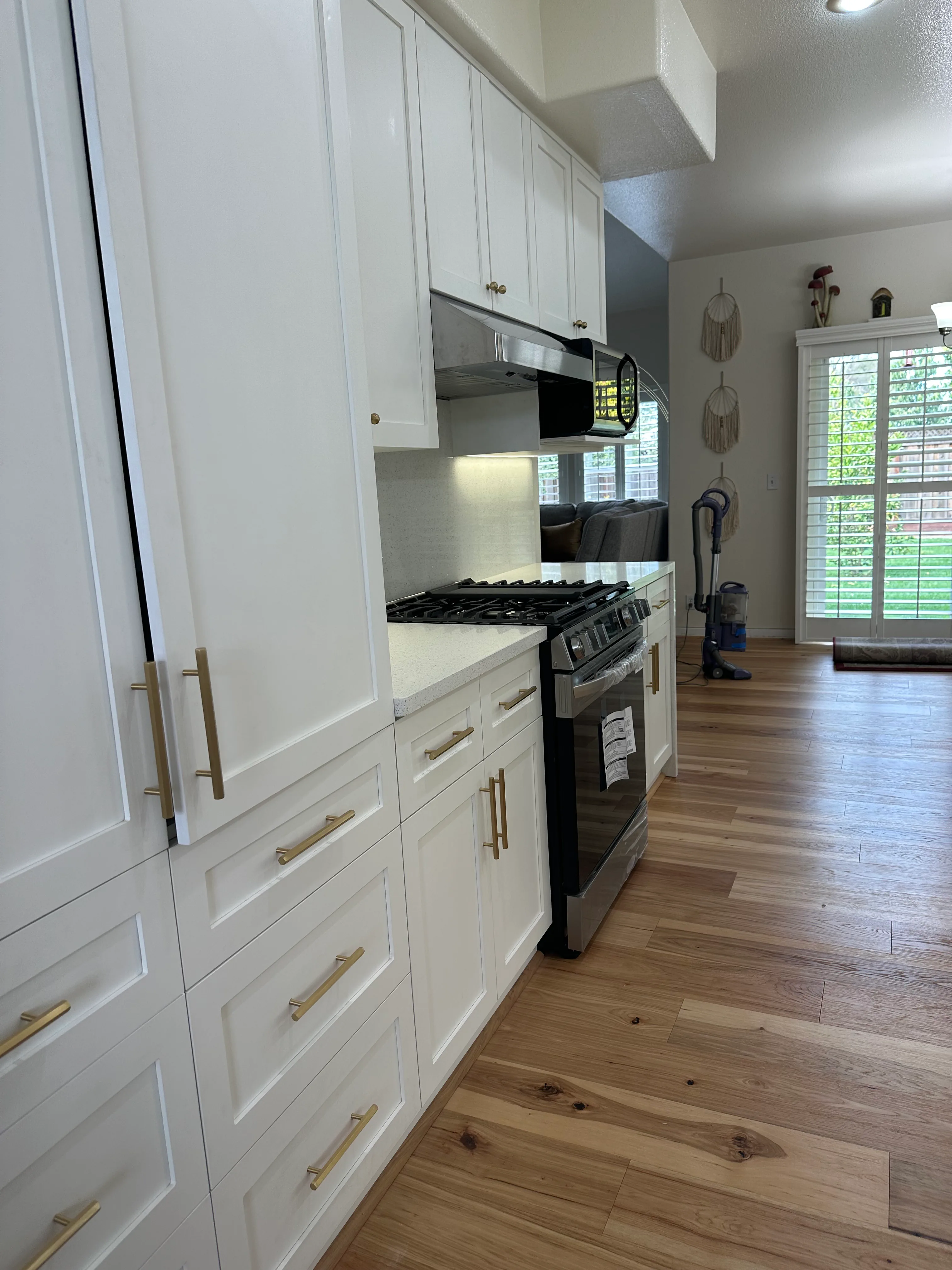 Kitchen storage solutions at Angelica Way