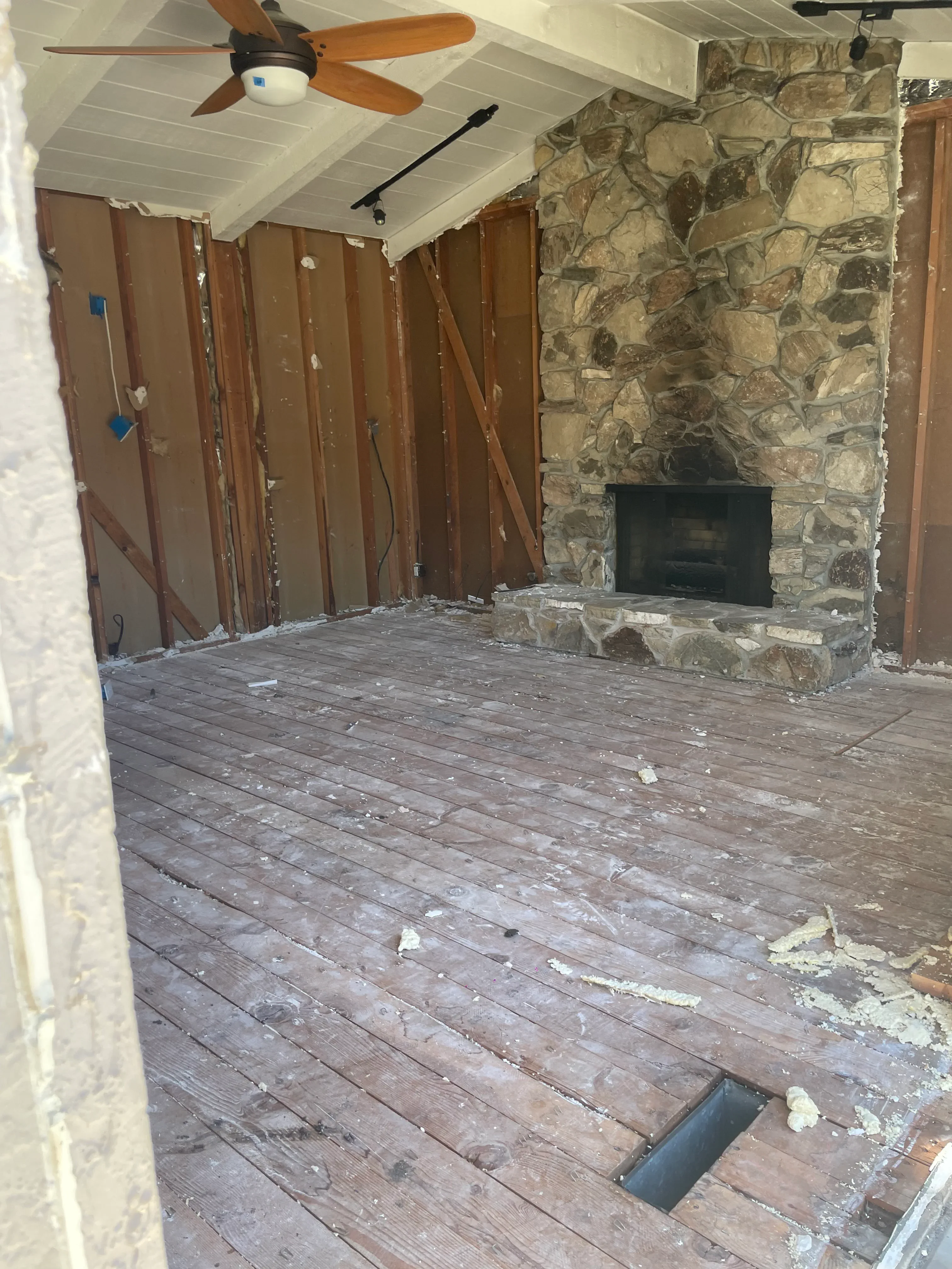 Framing work in progress at Belblossom