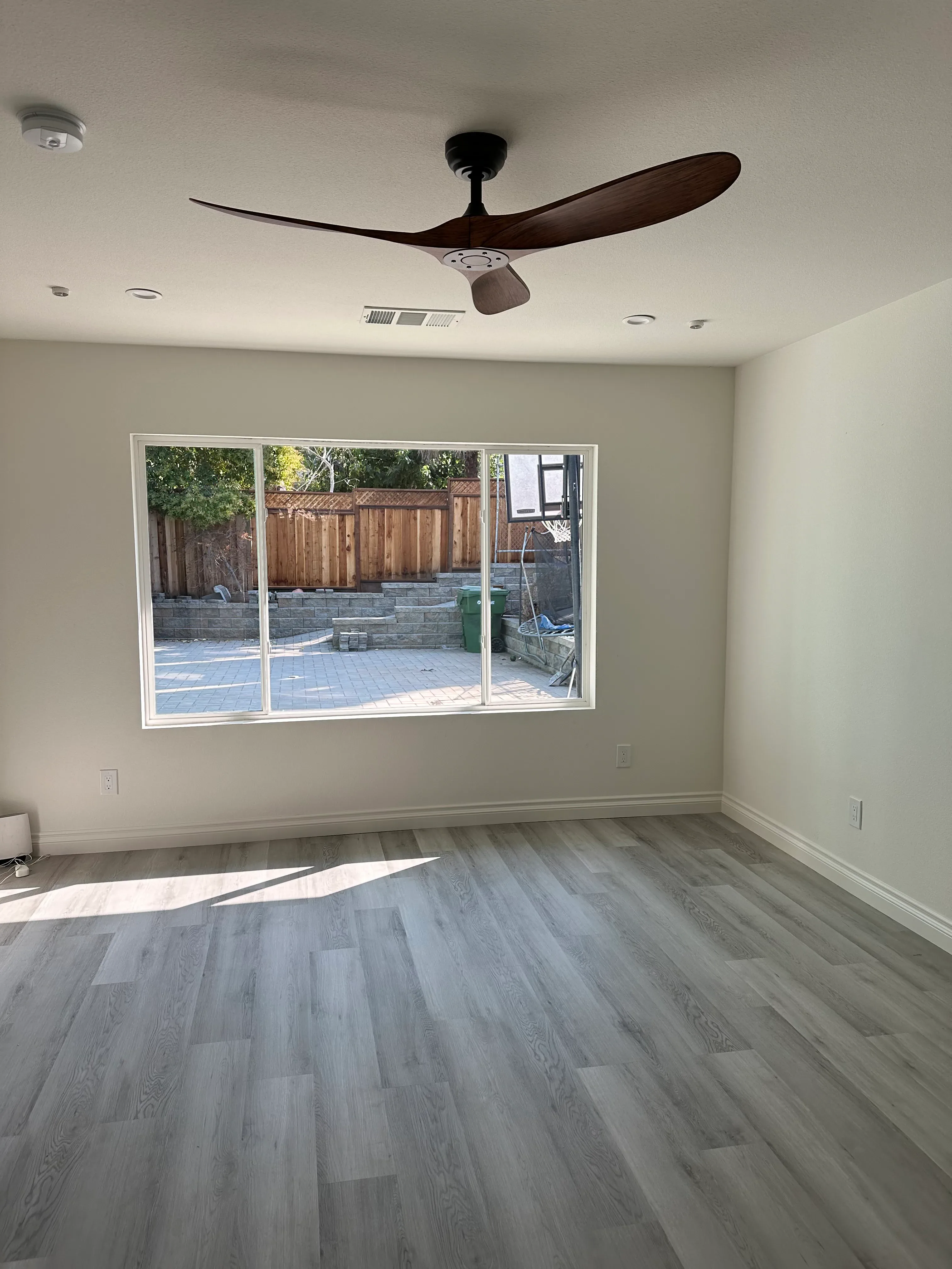 Completed living room at Belblossom