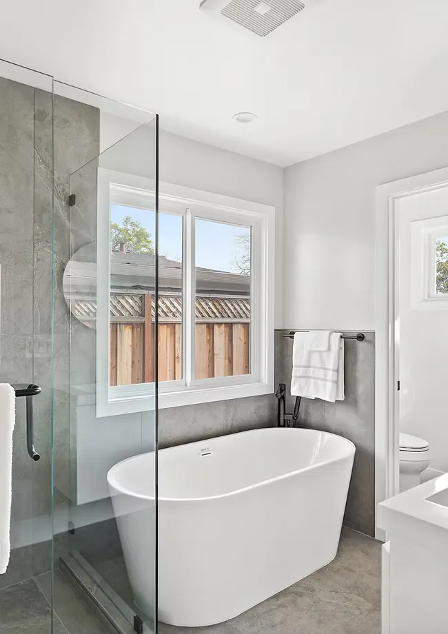 Guest bathroom at the Blair Project