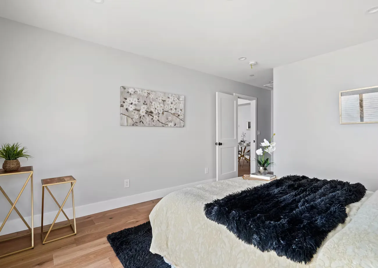 Additional bedroom at the Blair Project