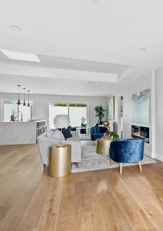 Open living space at the Blair Project