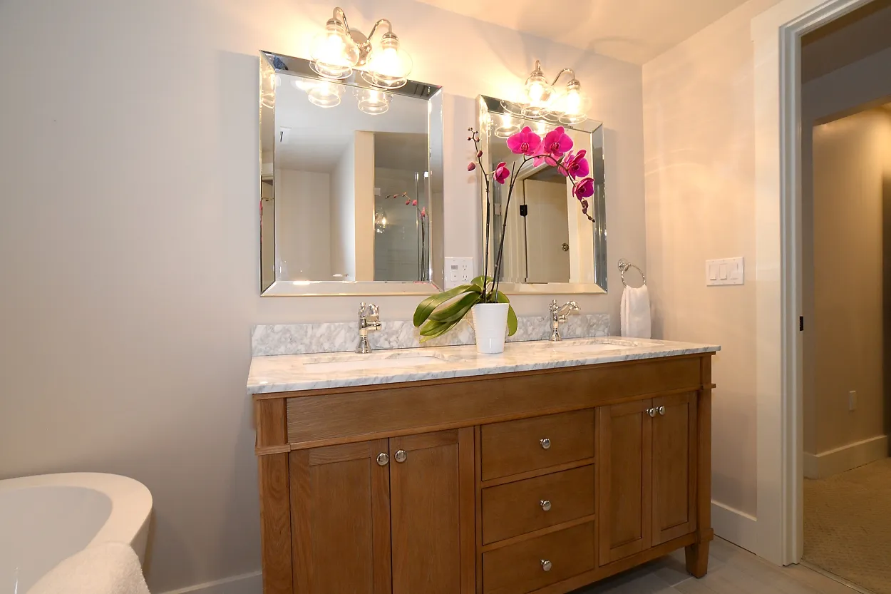 Bathroom vanity at Contra Costa