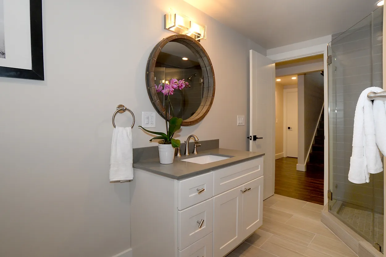 Bathroom fixtures at Contra Costa