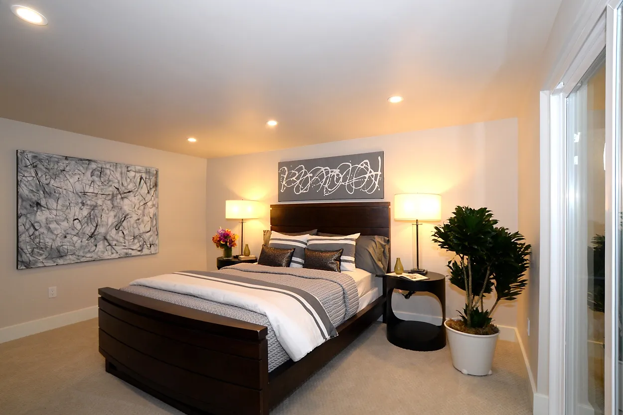 Bedroom closet at Contra Costa