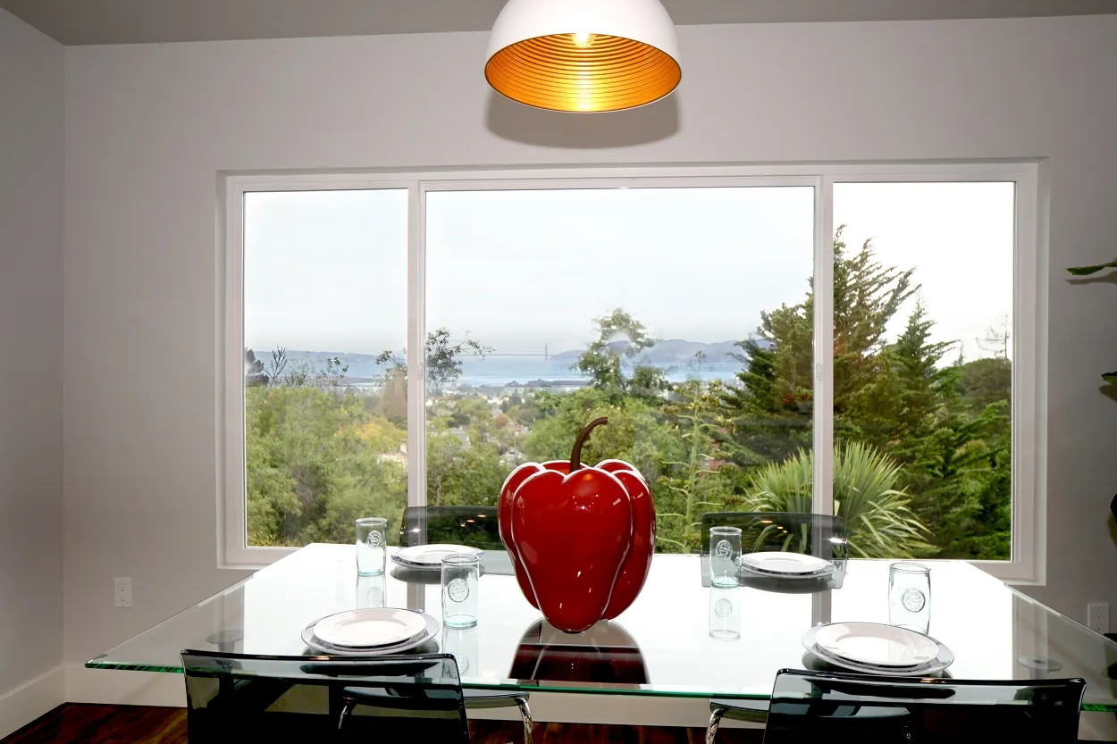 Dining room at the Contra Costa project
