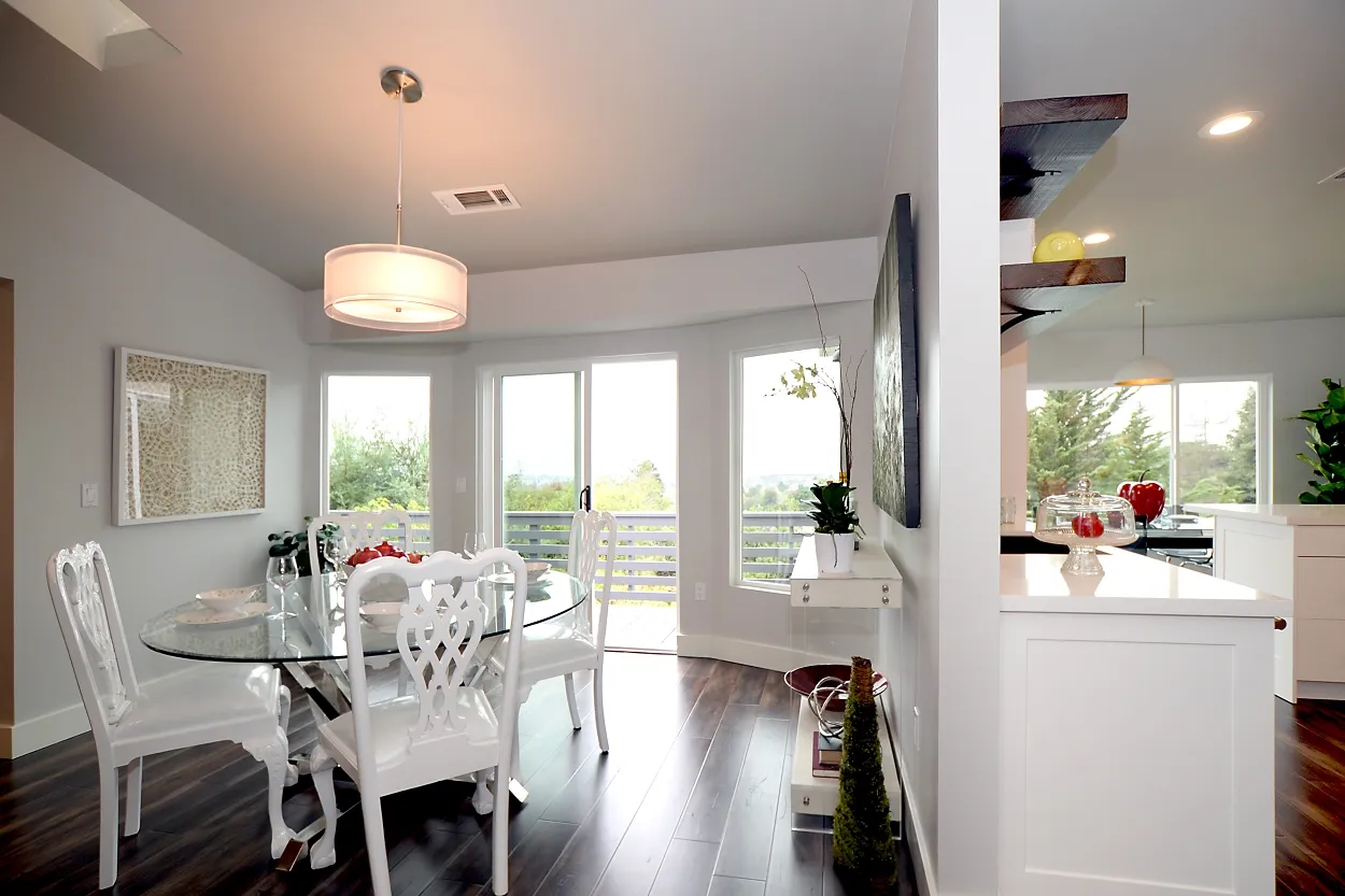 Interior finishes at Contra Costa