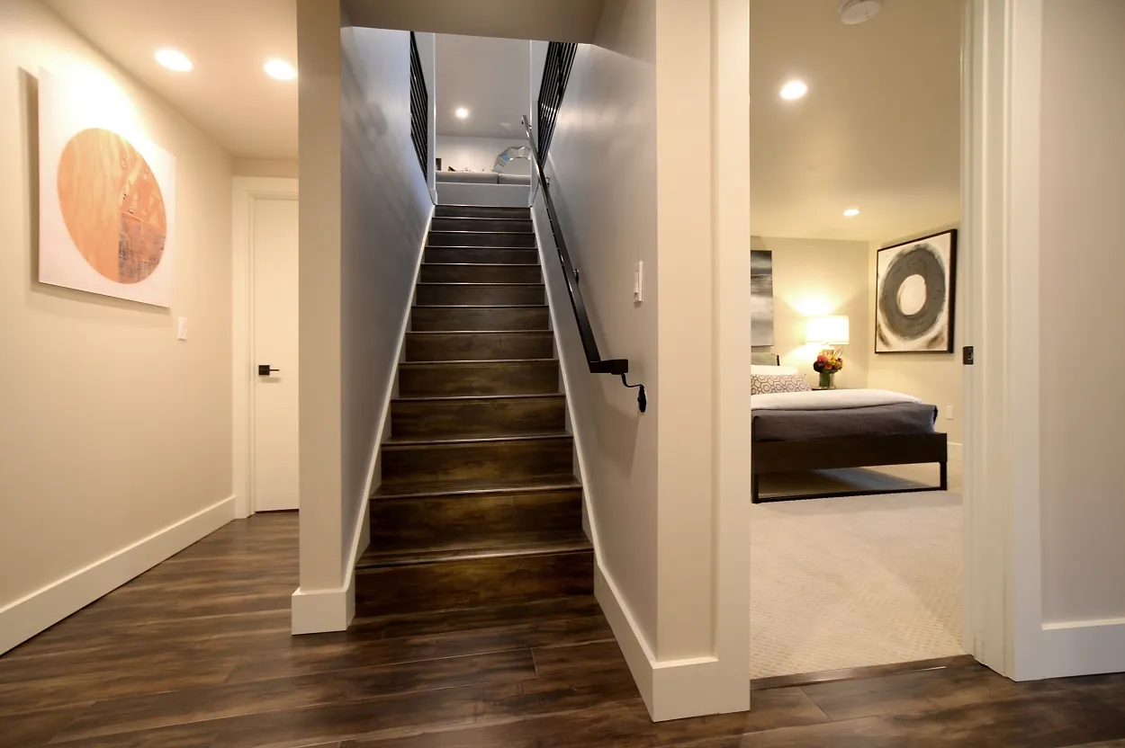 Interior space at the Contra Costa project