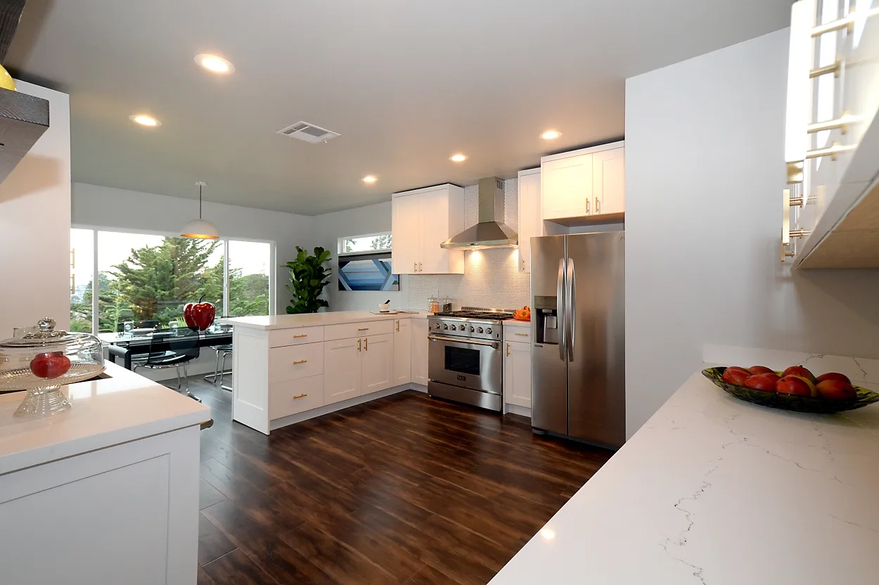 Remodeled kitchen in Contra Costa project