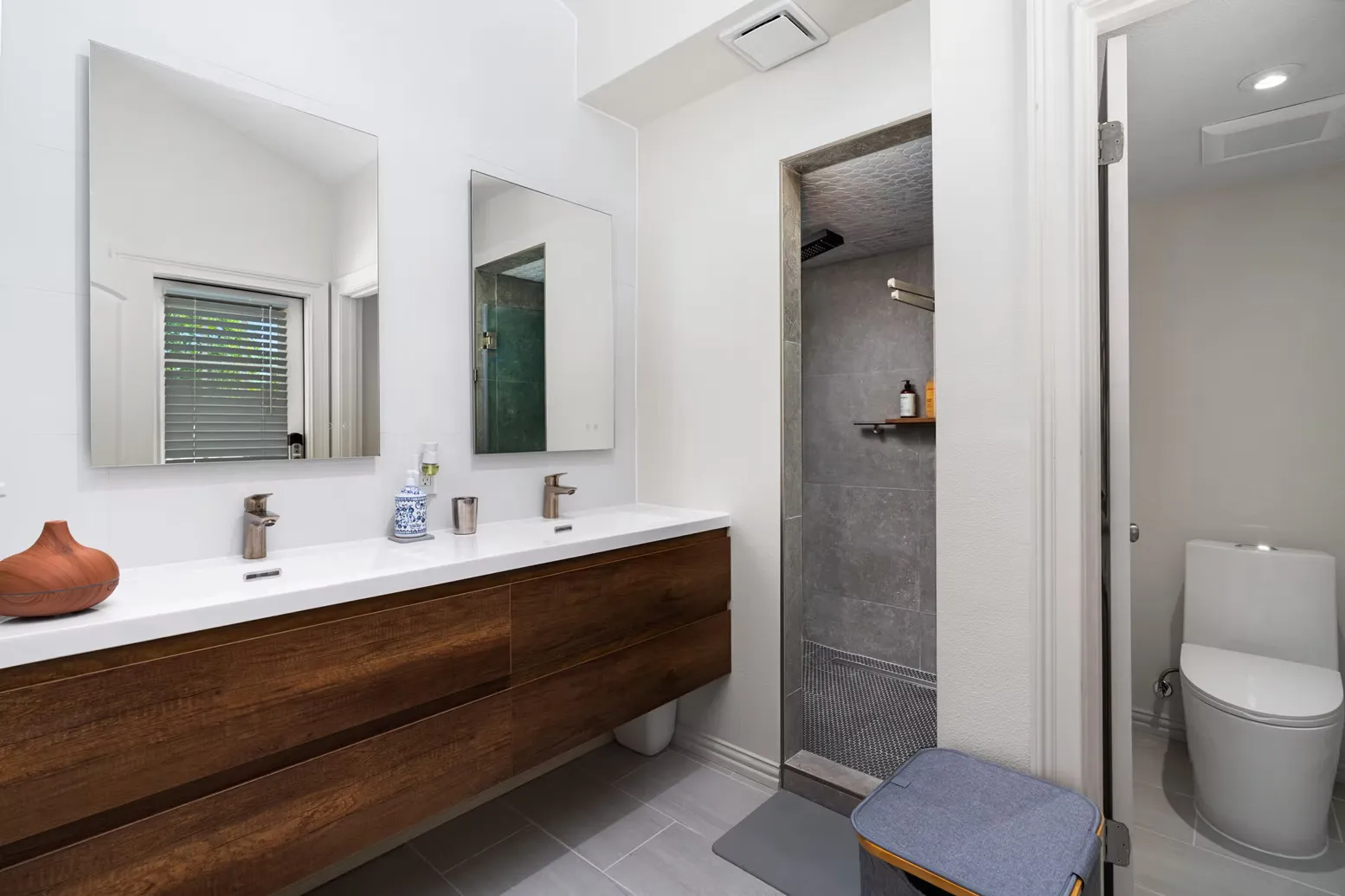 Bathroom at the Delvin project