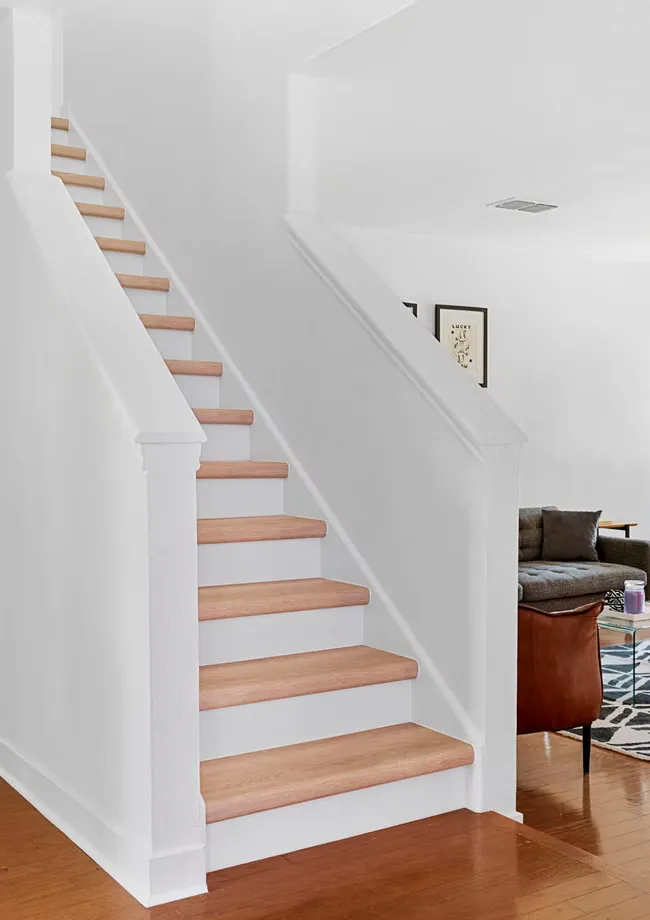 Staircase at the Frostwood project