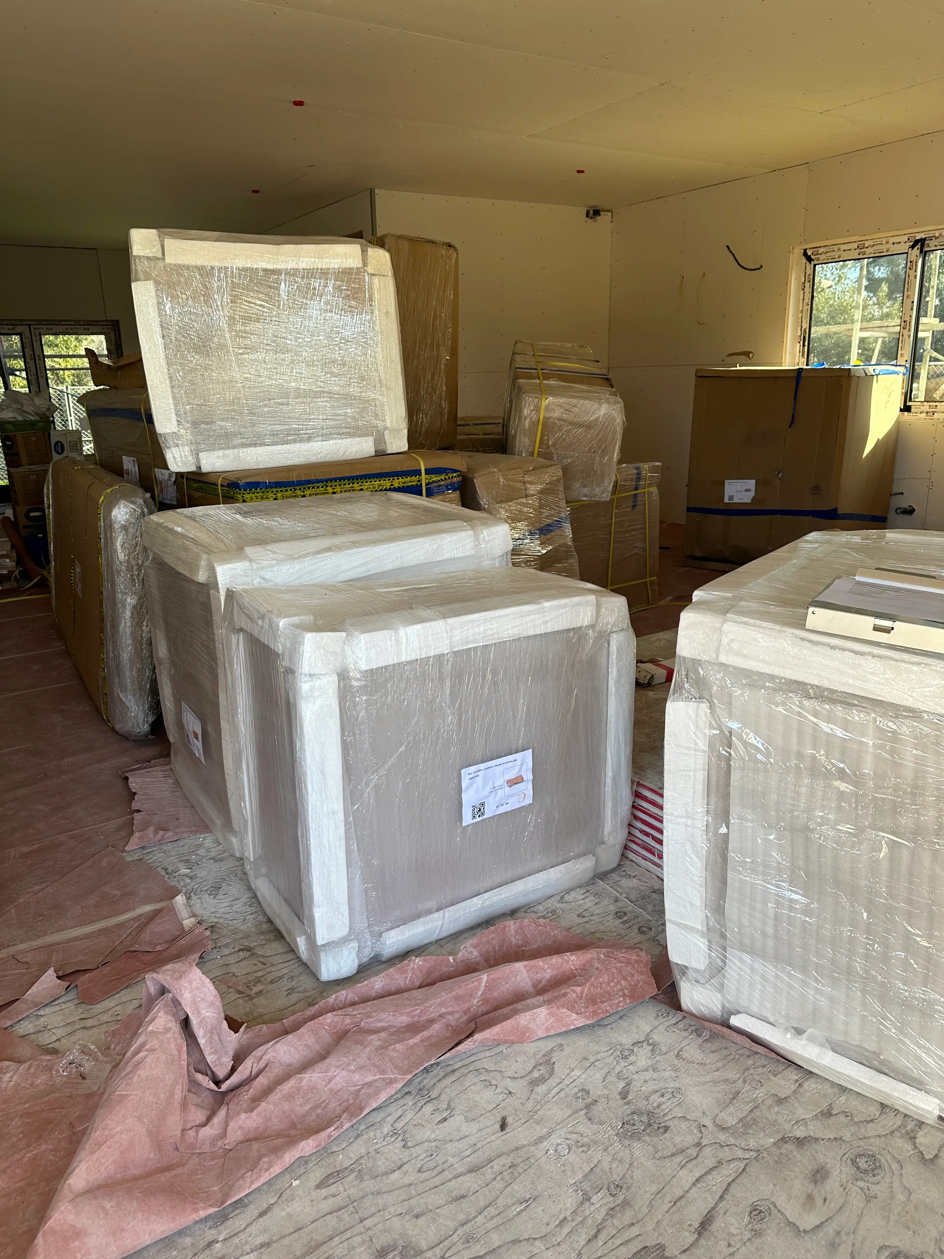 Flooring preparation at Hawthorne Ave