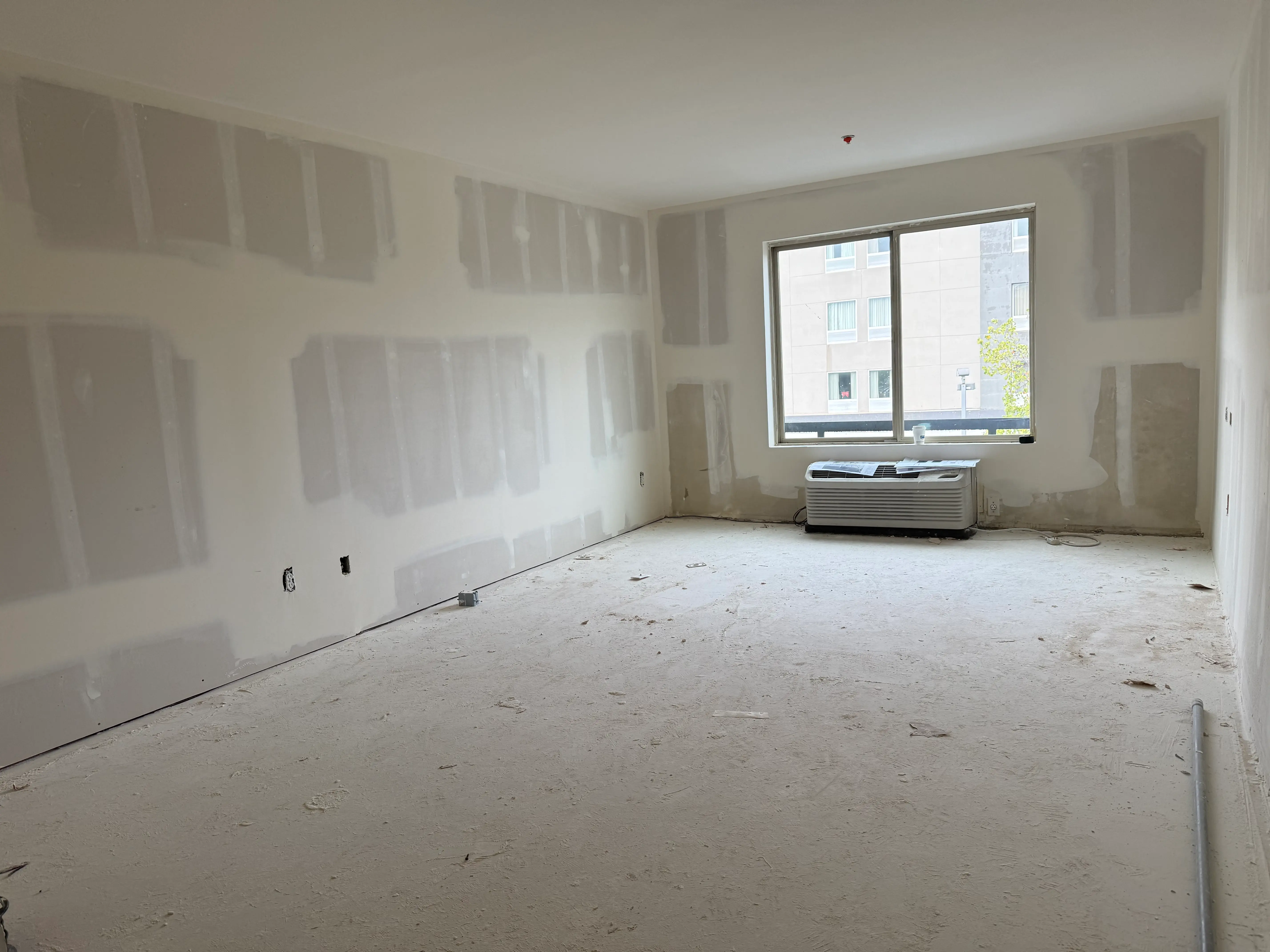 Final construction phase at James rehab