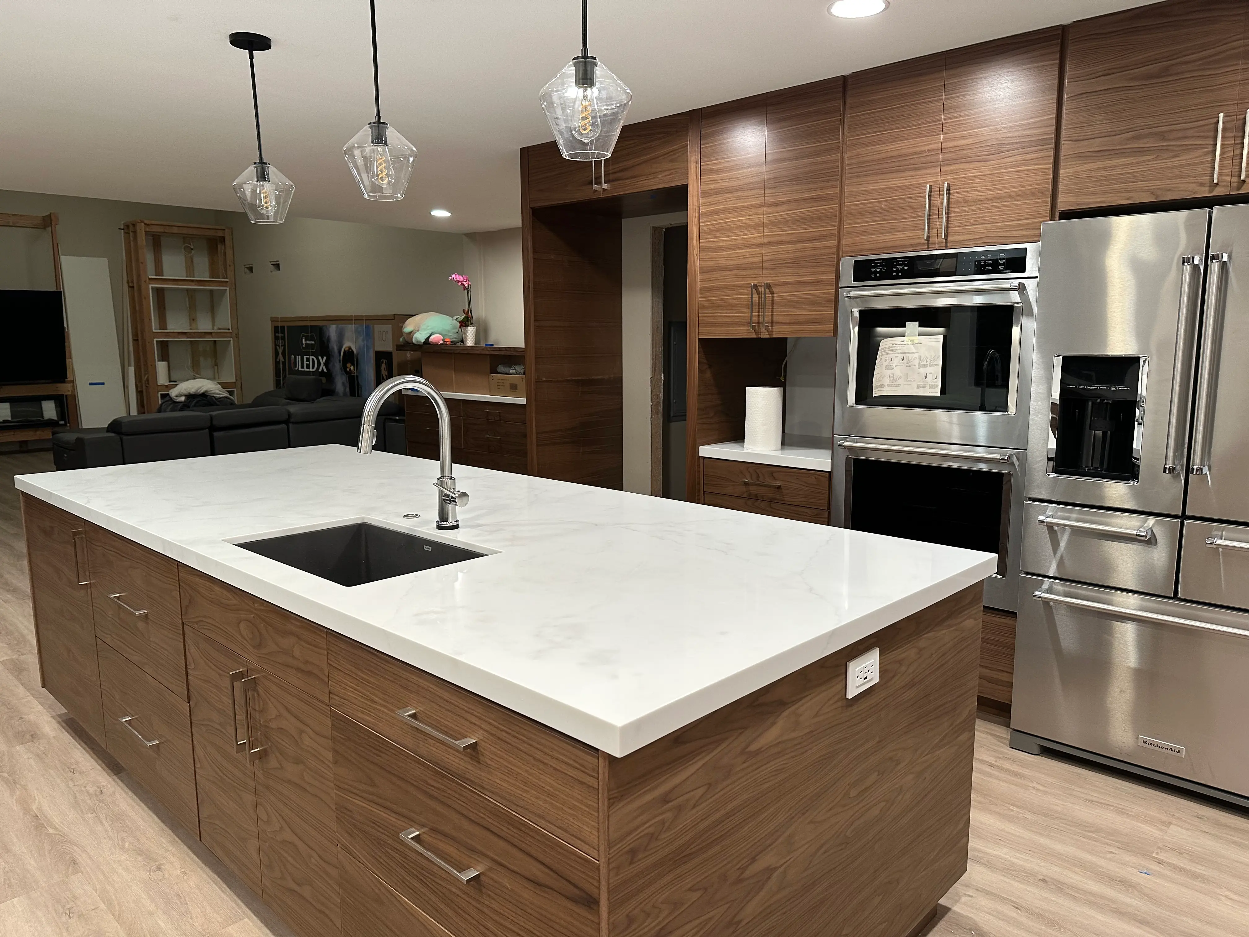 Kitchen appliances at James property