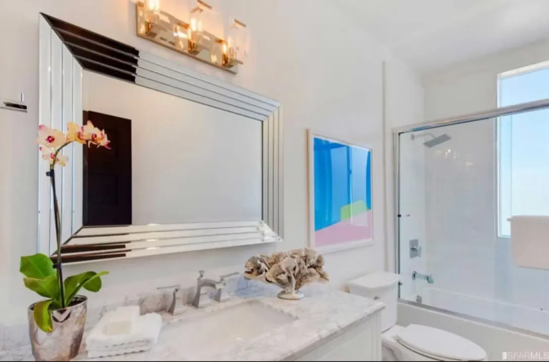 Updated bathroom in the San Francisco project