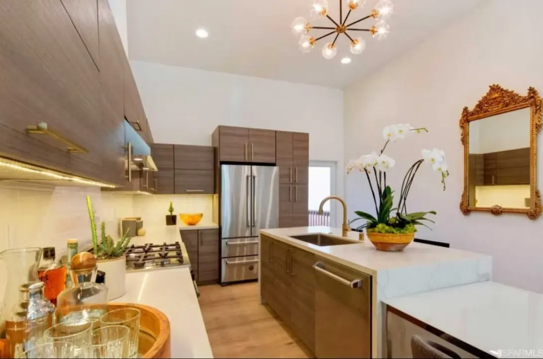 Remodeled kitchen in San Francisco project