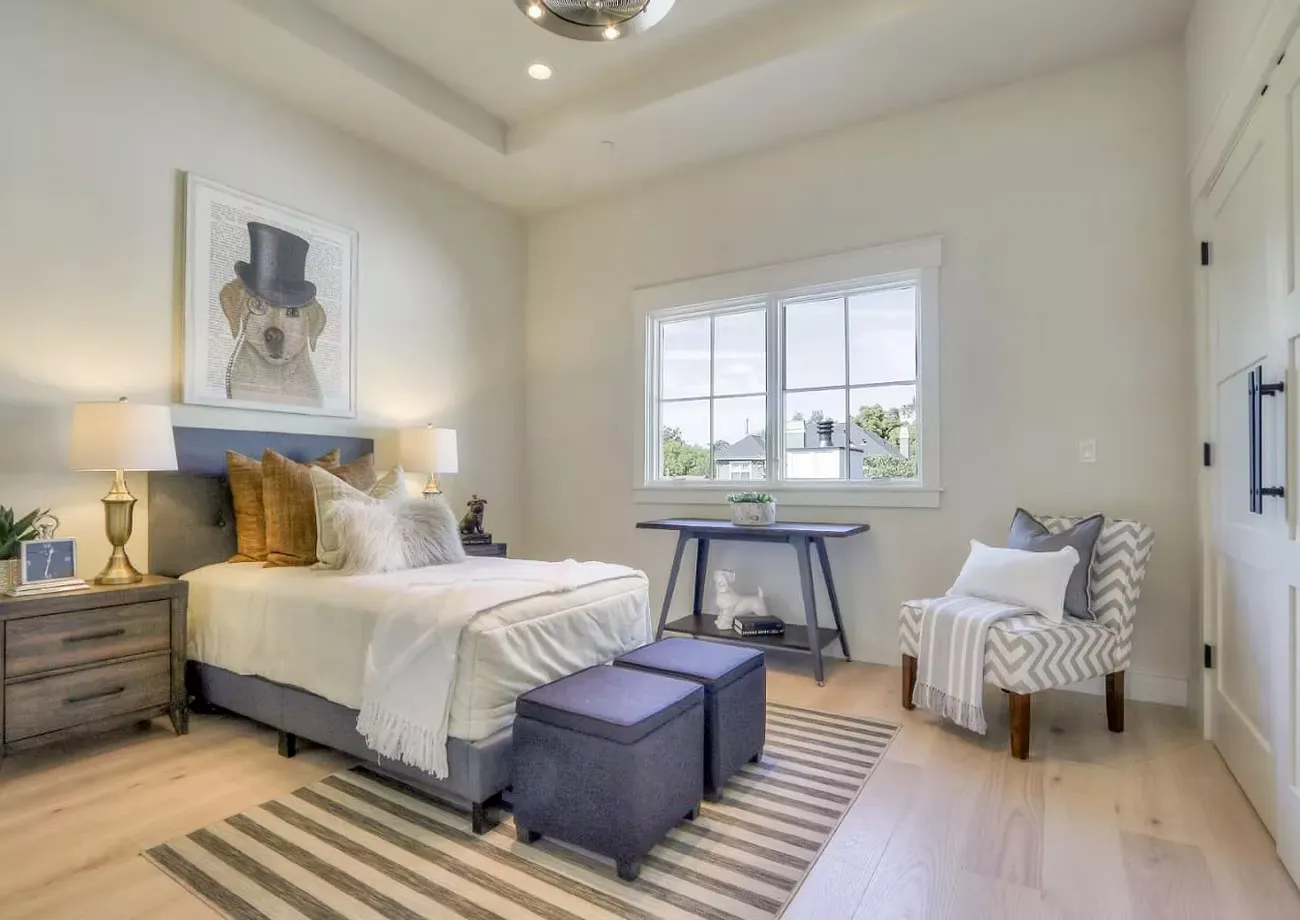 Primary bedroom at Willow Glen