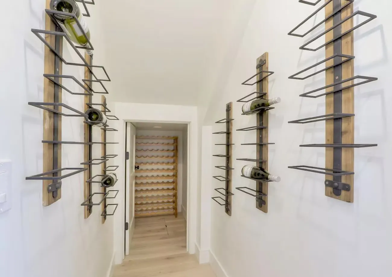 Wine cellar at the Willow Glen project